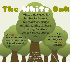the white oak, flooring