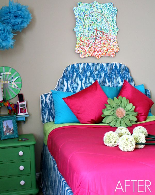 a fresh as springtime bedroom makeover, bedroom ideas, home decor, painted furniture, And AFTER a Fresh Springtime Makeover