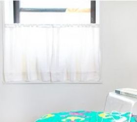 genius simple ways to hide common eyesores, cleaning tips, diy, home decor, For window AC units hang a restaurant style curtain with a basic tension rod refinery29 com