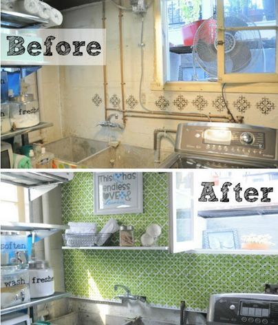 genius simple ways to hide common eyesores, cleaning tips, diy, home decor, pipe filled wall in your utility room hello easy to cut pegboard plus you can hang selves organizingmadefun blogspot com