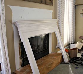fireplace demo story and surprises, diy, fireplaces mantels