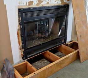 fireplace demo story and surprises, diy, fireplaces mantels