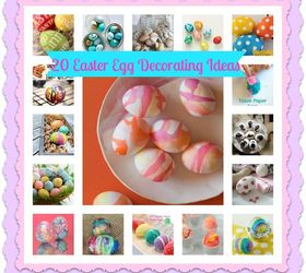 20 easter egg decorating ideas, crafts, decoupage, home decor, repurposing upcycling