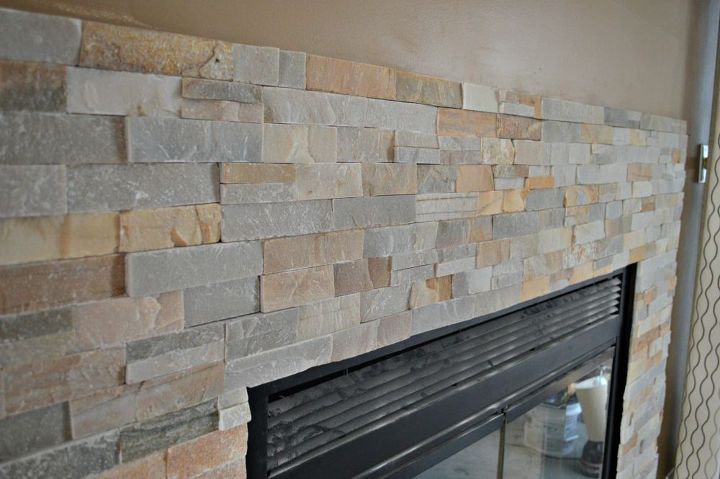 how we got our tile on, diy, fireplaces mantels, living room ideas, tiling