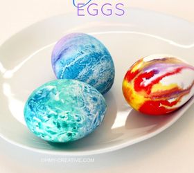 watercolor easter eggs, crafts, easter decorations, painting, seasonal holiday decor