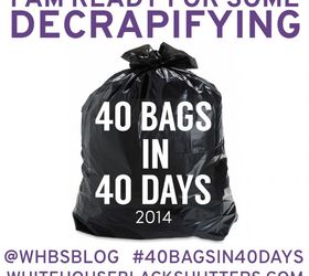 Declutter Your Life - 40 Bags in 40 Days