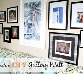 make a statement in your home diy tips for a perfect gallery wall, home decor, wall decor