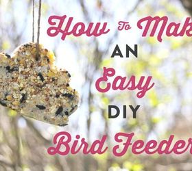 make a cookie cutter bird feeder in 8 simple steps, crafts, outdoor living, pets animals
