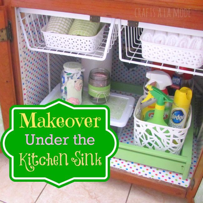 my under the kitchen sink makeover, cleaning tips, closet, kitchen design