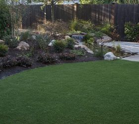 synlawn residential lawns, landscape, outdoor living, ponds water features