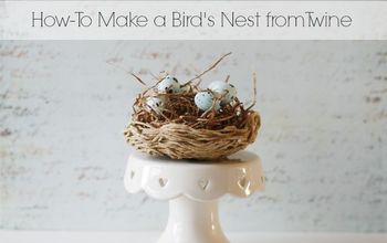 Easy to Make Twine and Glue Nest