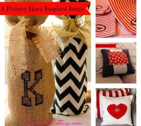 4 pottery barn inspired items i made, crafts, repurposing upcycling, seasonal holiday decor