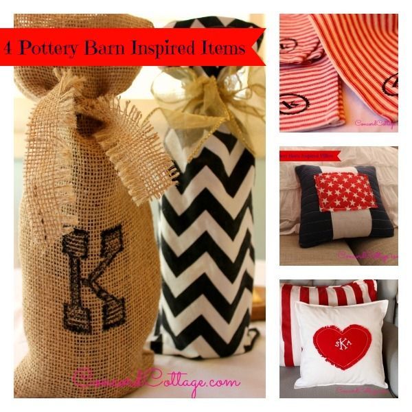 4 Pottery Barn Inspired Items I Made Hometalk