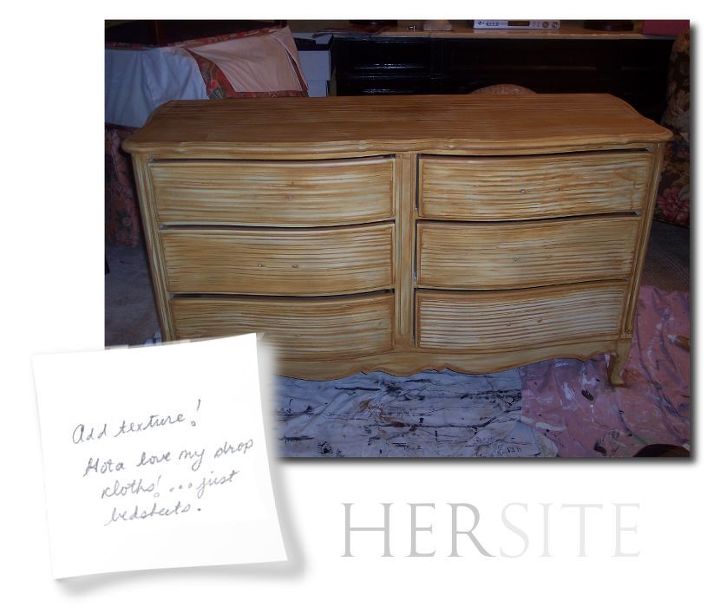 was it stenciled or hand painted borrow my look for your next project, painted furniture