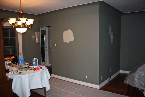 surprise reno for my parents 50th anniversary, dining room ideas, painting