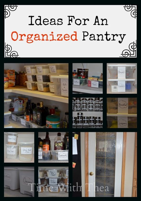 ideas i borrowed from grocery stores to organize my pantry, closet, organizing