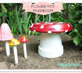 grow a flower pot mushroom, crafts, flowers, gardening
