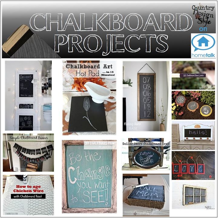 chalkboard projects you gotta love em, chalkboard paint, crafts