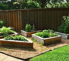 how to build and arrange a raised bed vegetable garden, gardening, raised garden beds