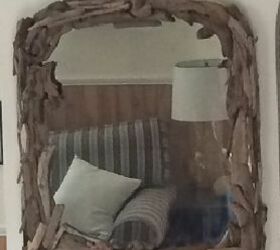 mirror re do, crafts, repurposing upcycling