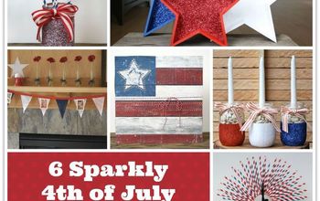 6 Sparkly 4th of July Projects #4thofjuly