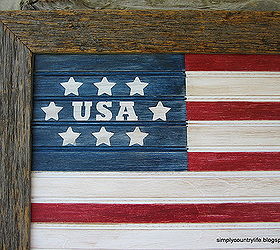 rustic barnwood and beadboard patriotic july 4th flags, crafts, patriotic decor ideas, repurposing upcycling, seasonal holiday decor, woodworking projects