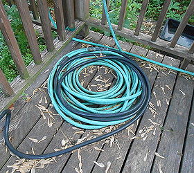diy driftwood hose holder, decks, gardening, outdoor living, repurposing upcycling