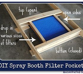 build your own spray paint booth, diy, garages, how to, woodworking projects
