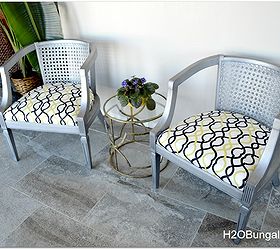 create an aged silver finish on furniture, painted furniture