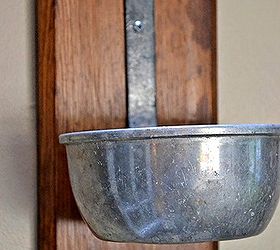 vintage ladle candle holder, crafts, repurposing upcycling
