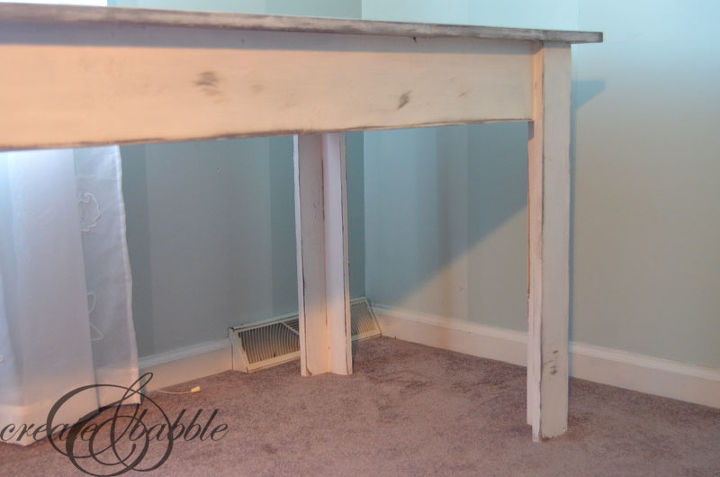 farmhouse table diy, diy, how to, painted furniture, woodworking projects