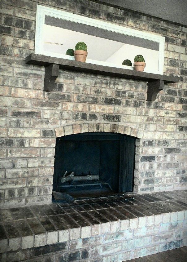 diy how to repair the cracked fireplace base, concrete masonry, diy, fireplaces mantels, home maintenance repairs, how to, Fix it yourself