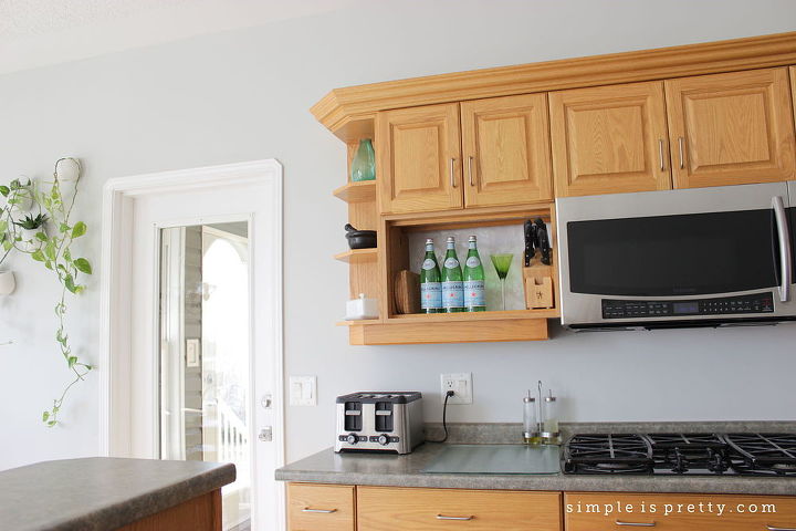 an inexpensive way to update your kitchen cabinets, kitchen cabinets, kitchen design