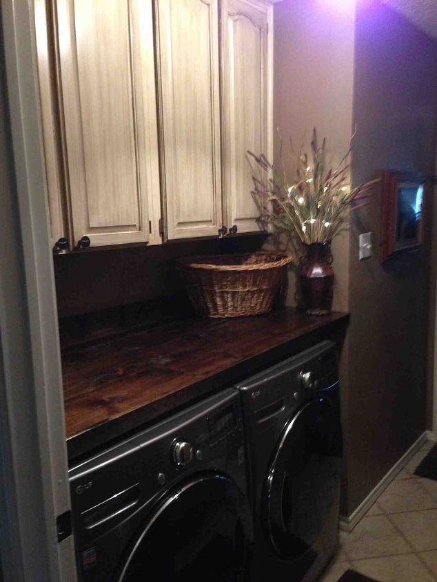 laundry room makeover, diy, laundry room mud room, Finished