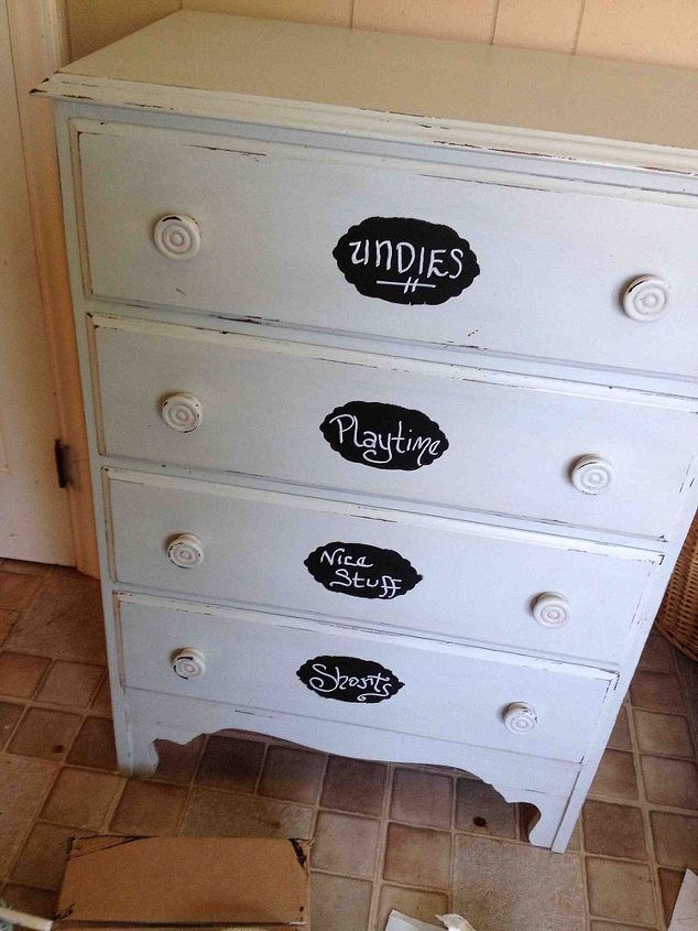 facelift, chalk paint, painted furniture, Labeled w chalk board paint and chalk marker