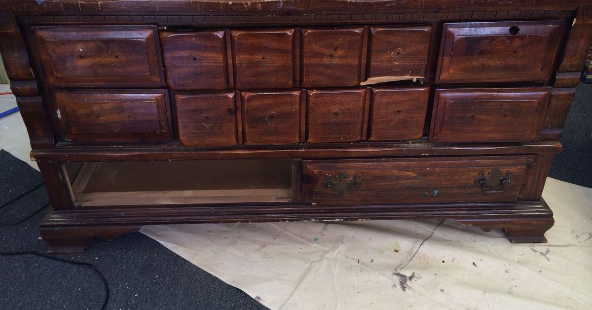 Dresser Repurposed Into Changing Table Hometalk