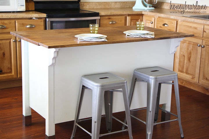 add a bar to a kitchen island, kitchen design, kitchen island, woodworking projects