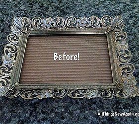 six awesome paint transformations for ugly old frames and mirrors, repurposing upcycling