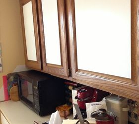 diy thrifty kitchen transformation wax on, kitchen cabinets, kitchen design, painting