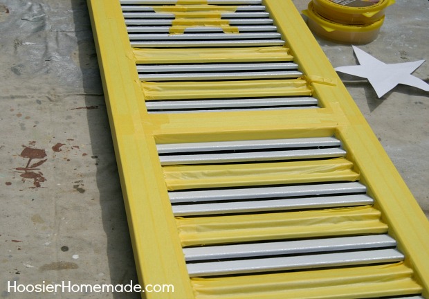 turn an old shutter into a fun 4th of july decoration, patriotic decor ideas, seasonal holiday d cor