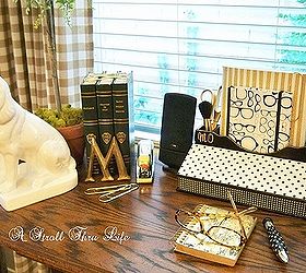 kate spade inspired desk accessories, craft rooms, home decor, home office