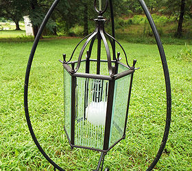 an old light fixture gets a makeover, lighting, repurposing upcycling