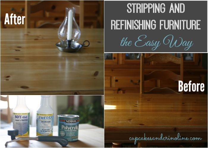 stripping and refinishing furniture the easy way, painted furniture
