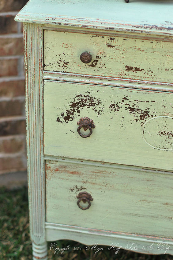 antique family dresser gets a new lease on life, painted furniture, repurposing upcycling
