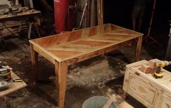 Salvaged Hardwood Table