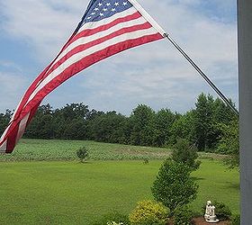 from our house to yours, hibiscus, outdoor living, patriotic decor ideas, seasonal holiday decor