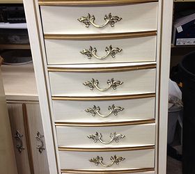 4 piece painted french provincial set