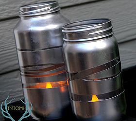 upcycycled silver lanterns, crafts, outdoor living, repurposing upcycling