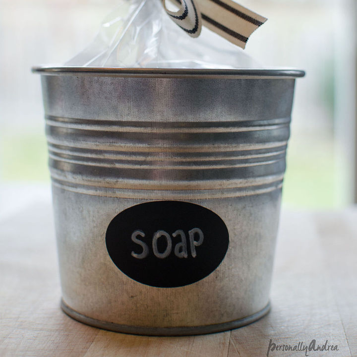 simple spa style soap tin, crafts