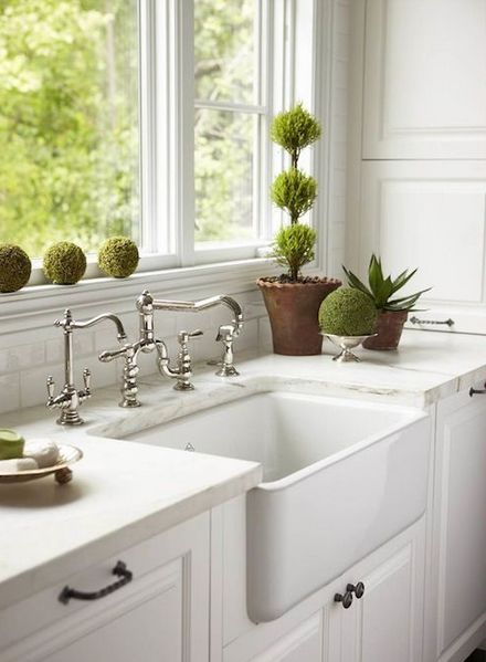 q farmhouse sink stainless steel or cast iron, home decor, kitchen design, Or cast iron